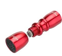 XzhixiangKing 3 in 1 Pool Cue Tips Shaper, Snooker Pool Cue Tip Tool, for Billiard Cue Tip Tool Repair (Red)