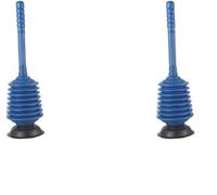 XzhixiangKing Sink and Drain Plunger, with Large Bellows, for Bathrooms, Kitchens, Sinks, Baths and Showers (2 Set)