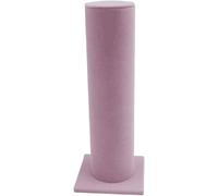 XzhixiangKing Vertical Tower Hair Tie Scrunchie Organizer, Velvet Jewelry Stand, for Jewelry, Bracelets, Headbands, Hair Ties (Pink)