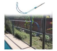 XZHWSZD Aluminum Boat Hook, Pool Rescue Hook with Aluminum Telescopic Poles, Essential Swimming Pool Safety Pole for Beach & Water Park & Lakes, Portable Teaching Rescue Hooks(L-3.5m-7m(11.5-23feet)