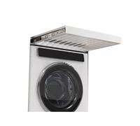 XZHWSZD Retractable Laundry Rack Above Washing Machine Invisible Pull-Out Drying for Space-Saving Clothes Fits 48x56-61cm