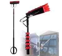 XZHWSZD Telescopic Cleaning Brush, Telescopic Hydrocleaner, Water Powered, Cleaning Solar Panels, Window Cleaning Kit, 3.6M-10.8M, Washing Trucks, Bus, Cars,10.8M/36Ft,5.4M/18FT