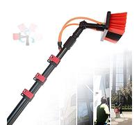XZHWSZD Teleswindow Cleaning Tools Carbon Fiber Long Handle Retractable Rotating Water Brush Multifunctional Car Washing and Solar Panel High Pressure Water Jet Cleaning Tool/10.8M/36Ft