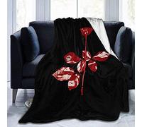 XZHYMJ Depeche Mode Flannel Fleece Throw Blanket Printed Ultra Soft Velvet Premium Bed Lightweight Comfortable Warm