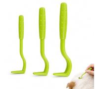 XZJDGBZA Tick Remover Hook Set, 3 Sizes for Dogs Cats Humans | Painless Fast Tick Removal, 3 Size Hooks for All Ticks, Lightweight & Portable, Safe for Dogs, Cats & Humans, First Aid Ready