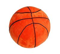 XZJMY Basketball Plush Pillow,Stuffed Sports Throw Plush Toy,Decorative Round Large Basketball Pillow, 3D Ball Shaped Throw Pillows Gift for Girls or Boys (11", Orange)