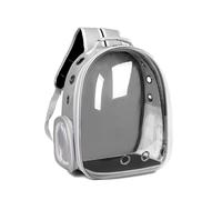 XZJPMT Cat Bag Out Portable Shoulder Pet Backpack Panoramic Transparent Cat Backpack Out Cat Cage Space Capsule Cat Bag(Gray)
