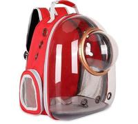 XZJPMT Cat Carrier Cat Bag Out Backpack Space Capsule Pet Packaging Cat Backpack Cat Out Bag Portable Space Bag Transparent Bag(Right)