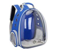 XZJPMT Cat Carrier Cat Bag Out Backpack Space Capsule Pet Packaging Cat Backpack Cat Out Bag Portable Space Bag Transparent Bag(Straight-Silvery)