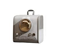 XZJPMT Portable pet Capsule Carry-on Cat Bag Foldable Shoulder Going Out Backpack Cartoon cat and Dog