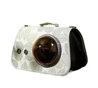 XZJPMT Portable pet Capsule Carry-on Cat Bag Foldable Shoulder Going Out Backpack Cartoon cat and Dog