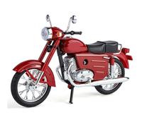 XZKHCHCO 1:10 For Happy XF250 Motorcycle Model Toys Metal Diecast Sound Light Shock Absorption Rubber Tires Miniature Motors Gifts For Boys