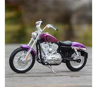 XZKHCHCO 1:18 For Harley For Davidson 2013 XL 1200V Seventy-Two Die Cast Vehicles Collectible Hobbies Motorcycle Model Toys