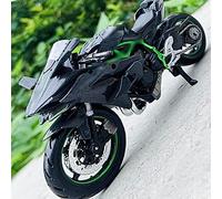 XZKHCHCO 1:18 For Kawasaki For Ninja H2R Die-casting Motorcycle Model Alloy Collection Hobby Toy Gift Racing Decoration
