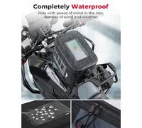 XZKHCHCO Tank Bag PVC Waterproof Adventure Storage Bags with Straps Touch Screen 8L Universal for Motorbike Off-Road for F750GS F800GS F900GS F900XR S1000XR R1250GS