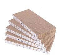 XZKING Cardboard Scratcher Pad 5PCS,Cat Scratching Pad for Indoor Cats,Douable-Side Corrugated Cat Scratcher (16.9x8.27x1.38 inches)