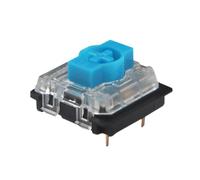 XZKKCD Low Profile Switch KS-27 Red Blue Brown Axis 3 Pin For Low Profile Switches Mechanical Keyboard K1 K7 NuPhy Air75 (Color : Blue 110pcs)