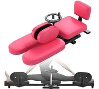 XZLZMYP Leg Stretcher Heavy Duty Leg Splits Machine Flexibility 3 Bar Leg Stretching Training Machine for Ballet Yoga Home Gym Exercise,Pink