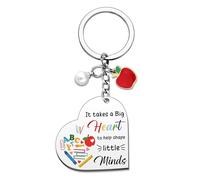 XzmaaoX Teacher Appreciation Gifts Teacher Assistant Gifts Best Teachers Gift for Teachers Day from Student Thank You Keychain for Nurse Mentor Summer Graduation Retirement End of The Year Present