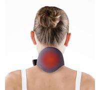 XZMO Electric Heating Pad for Neck - Adjustable Portable Wireless Hot Compress Pad, Relieving Neck Pain Sore Throat and Tonsil Discomfort, Improve Cervical Spine Posture, Office, Travel & Home Use