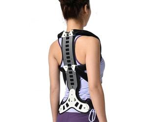 Xzmzbxzb Kyphosis Corrector Brace, Adjustable Back Posture Corrector, Upper Back Support For Men Women, For Kyphosis Hunch Relief, And Hunchback Or Lordosis Spine Treatment(Size:S code)