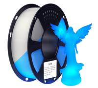 XZN PLA Filament Glow in The Dark, 3D Printer Filament 1.75mm, 1KG Glow PLA Filament Luminous (Glow Blue)