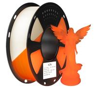 XZN PLA Filament Glow in The Dark, 3D Printer Filament 1.75mm, 1KG Glow PLA Filament Luminous (Glow Orange)