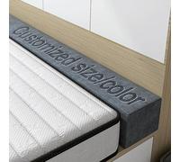 XZQYYY Custom Bed Gap Filler Mattress Gap Filler with Zipper Washable and Removable High-Density Bed Crack Filler for Headboard GapSpacer Filler Between Mattress andWall Single/Double/King
