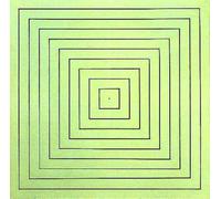XZSFD NBGEA Frank Stella Poster Abstract Prints Color Wall Art Exhibition Picture《Island No. 1》Frank Stella Canvas Painting For Home Decor 40x40cm Unframed