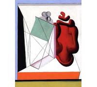 XZSFD NBGEA Le Corbusier Poster Color Prints Abstract Wall Art Picture《Still Life with a Lantern》Le Corbusier Canvas Painting For Home Decor 40x50cm Unframed