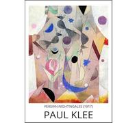 XZSFD NBGEA Paul Klee Animal Poster Color Prints Abstract Wall Art Picture《Persian Nightingales》Paul Klee Canvas Painting For Parlor Decor 50x70cm Unframed