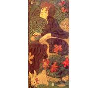 XZSFD NBGEA Pierre Bonnard Poster People Prints Abstract Wall Art Picture《Woman with Rabbit》Pierre Bonnard Canvas Painting For Home Decor 50x100cmUnframed