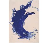 XZSFD NBGEA Yves Klein Color Poster Modern Simple Prints Abstract Wall Art Picture《Monochrome Blue》Yves Klein Canvas Painting For Home Decor 50x80cm Unframed