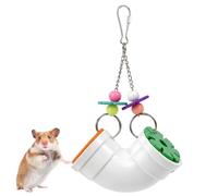 XZSKD Rat Toys and Rat Cage Accessories, Enrichment Foraging Toy for Intelligent Small Pets, Interactive Treat Dispenser with Hanging Design, Mental Stimulation and Boredom Prevention Solution
