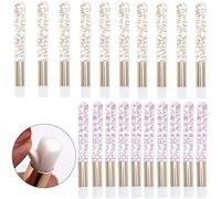 XZSomaloy 20Pcs Lash Shampoo Brush Eyelash Cleaning Nose Pore Deep Peel Off Blackhead Brush Remover Tool Extension Eyelash for Women Girls Facial