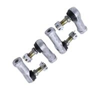 XzwgYlx 4 Pieces Tie Rod End Kit for H TRX300 Four Trax 300 Models from 1988 to 1996 Silver