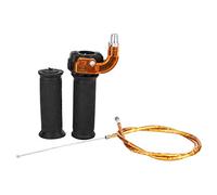 XZXCVN 0.9in Restrictable Twist Throttle Grip Cable Set for 47cc 49cc Mini Moto Bike - Adjustable 3 Stage Restriction, Easy Installation, Ideal for Bikes