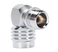 XZXCVN 90 Degree Scuba Diving Adapter, Brass Plated, Portable Underwater Regulator Connector - Adjustable Breathing Angle, Durable Material, Easy Fit for Diving