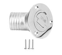 XZXCVN Boat Deck Filler - Keyless Cap with Marking Letters, 316 Stainless Steel Resistant for Marine and Trailer Tank Use (type 5)