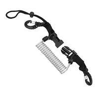 XZXCVN Camera Diving Anti - Lost Strap, Steel Wire Waterproof Case, Quick Release Connection, Black or Gray - Secure Hold, Easy/Off, Ideal for Underwater Photography