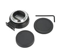 XZXCVN Camera Lens Adapter Ring for S Mount to E Mount, Aluminum Alloy, Auto Focus - USB Firmware Upgrade, Real Time Eye Focus, Compatible with A7R3 A7M3 A7R4