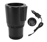 XZXCVN Car Cooler Cup Holder 12V Portable Aluminium 2 in One Cooler Warmer for Travel, Beverage Heating and Cooling - Silent Operation, Quick Temperature Control, Ideal for Outdoor