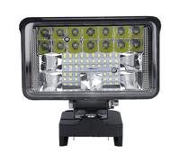 XZXCVN LED Work Light 4 Inch Portable, 18V Lithium Battery Powered, High Brightness - Cordless Convenience, Energy Efficient, Ideal for Camping and Construction