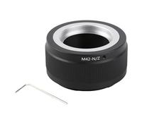XZXCVN Lens Mount Adapter Ring for M42 Lens to Z Mount Full Frame Camera, Aluminum Alloy, Precise Fit, Lightweight - Manual Focusing, Fast Alignment, Easy Installation