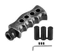 XZXCVN Manual Transmission Gear Shift Knob Handle, Universal Resin and Aluminum Alloy, Black - Ergonomic Comfort, Stylish Design, Easy Installation (Gray)