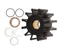 XZXCVN Outboard Water Pump Impeller Replacement, 57mm Diameter, 32mm Depth for 16mm Spline Drive Shafts - High Efficiency, Durable Rubber and Metal, Compatible with and Perkins