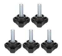 XZXCVN Plastic Triangular Head Screw Handle Knob, M10 30mm, 5pcs Set - Ergonomic Grip, Durable Material, Practical for Various Applications