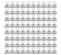 XZXCVN Small Clips - Strong Clamping Force Durable Metal Paper Clips for Organizing Documents Certificates Tickets and More, Convenient Hollow Clip Design (type 1)