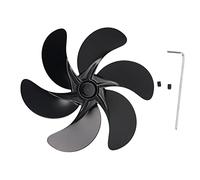 XZXCVN Stove Fan Replacement Blade - Aluminum Alloy Durable Fan Blade for Efficient Warm Air Circulation High Performance and Easy Installation for Wood Pellet Coal Stoves (type 2)