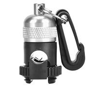 XZXCVN Universal Spare Respirator Scuba Dive Snorkel Regulator Hose Holder, Magnetic Quick Release Buckle, Red - Durable Metal Construction, Strong Magnetic Hold, Ideal for Diving (Silver)